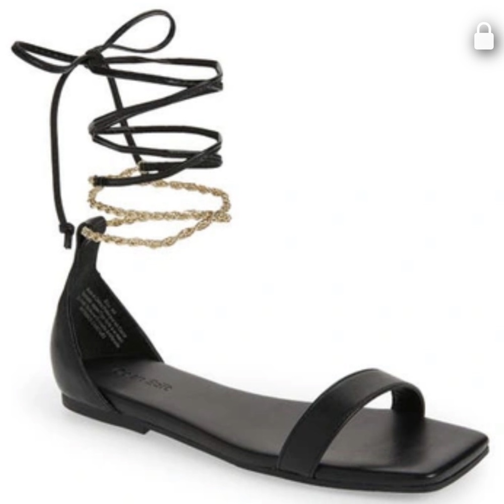 Open Edit Olivia Sandal In Black  Size 7.5 Great Condition